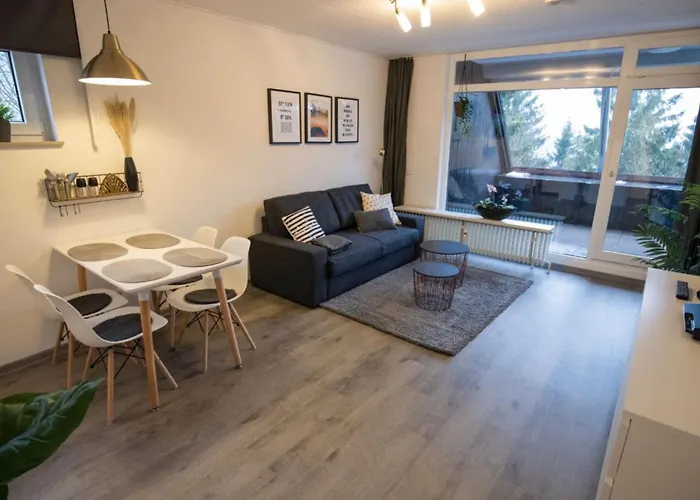 Moderne Ferienwohnung Snow & Bike Winterberg 2-4 Personen Direkt Am Skilift Und In Der Naehe Des Bikeparks